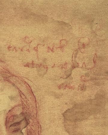 Italian scholars examine Leonardo da Vinci’s handwritten text on student’s drawing, contents unknown: Chunichi Shimbun Web