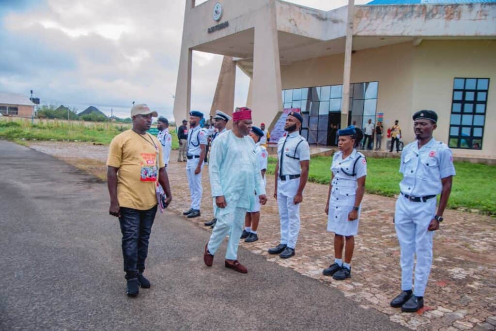 delta state governor opens red cross intl youth camp